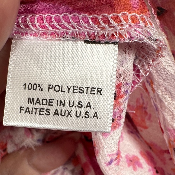 MISA Los Angeles Aurelie Pink Floral Midi Dress Sleeveless Gardenia Size S Boho - Picture 10 of 15